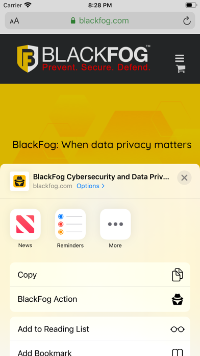 BlackFog Privacy screenshot 4
