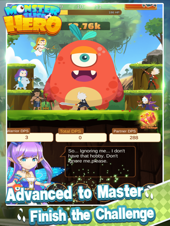 Screenshot #4 pour Monster Slice Hero- Ninja Game