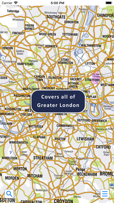 Greater London A-Z Map 19 Screenshot