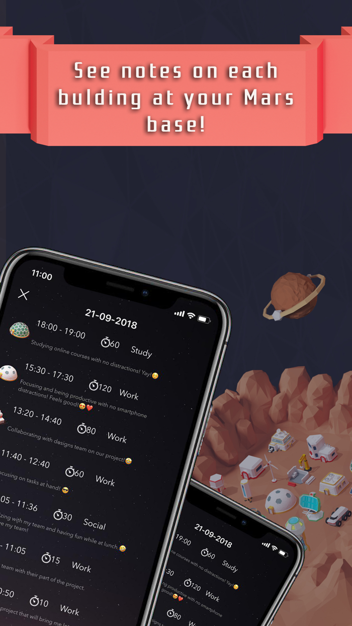 Mars Craft - Focus Build Timer