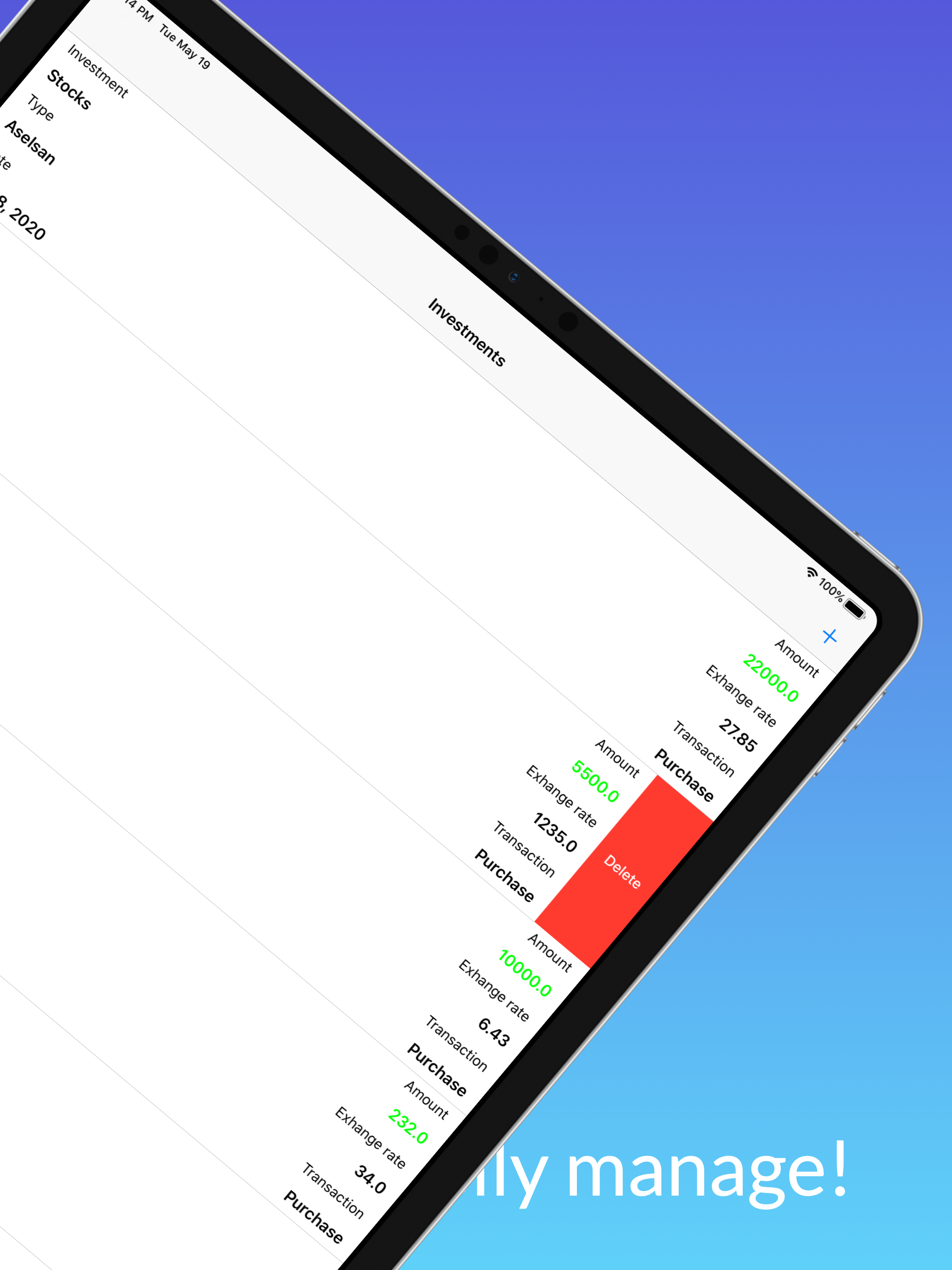 Investor - Investment Tracking screenshot 8