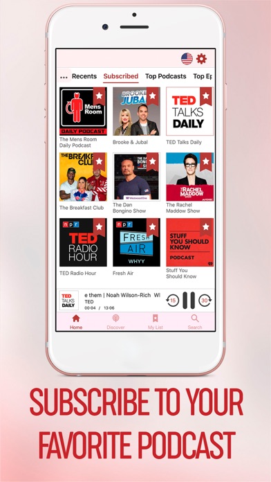 Podcast myTuner - Podcasts App Screenshot