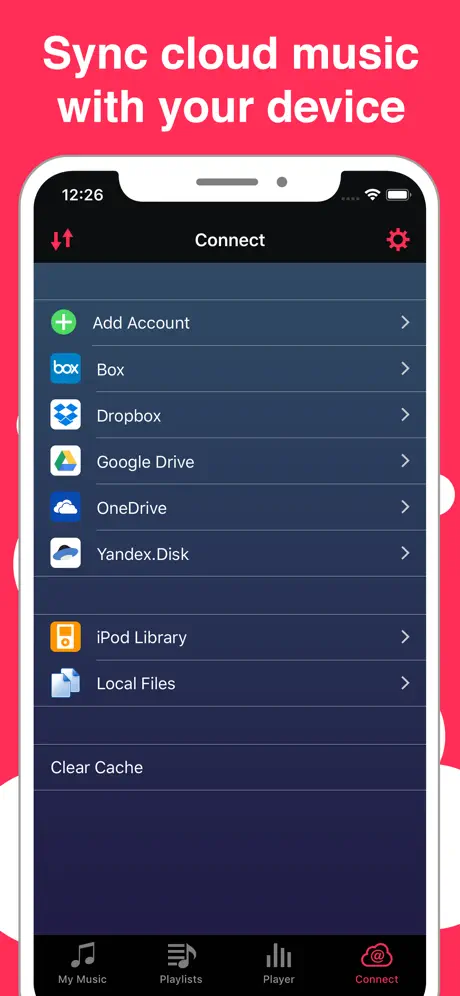 Stream Music Player 网盘音乐播放器应用截图