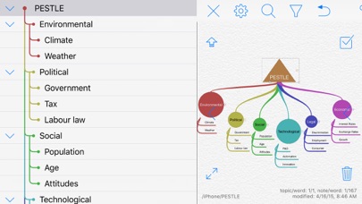 iThoughts2go - Mind Map Screenshot