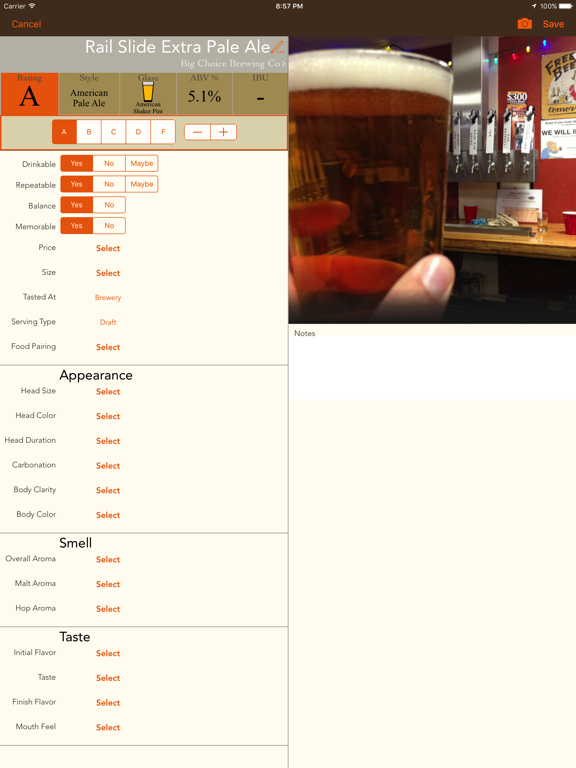Screenshot #4 pour myBeerNation