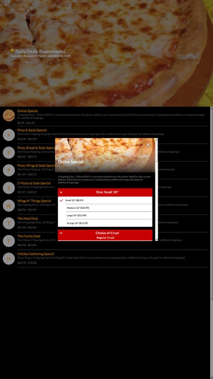 San Jose Pizza Express screenshot-3