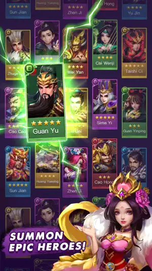 Three Kingdoms & Puzzles screenshot 2
