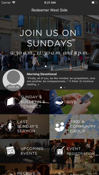 Redeemer Churches & Ministries Screenshot