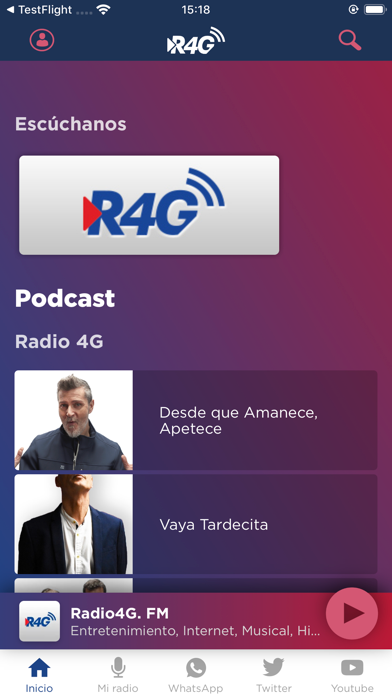 Screenshot #1 pour Radio 4G FM