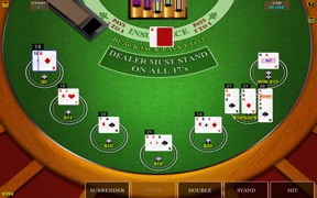 BlackJack Multi-Hand screenshot