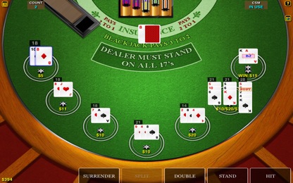 BlackJack Multi-Hand screenshot 2