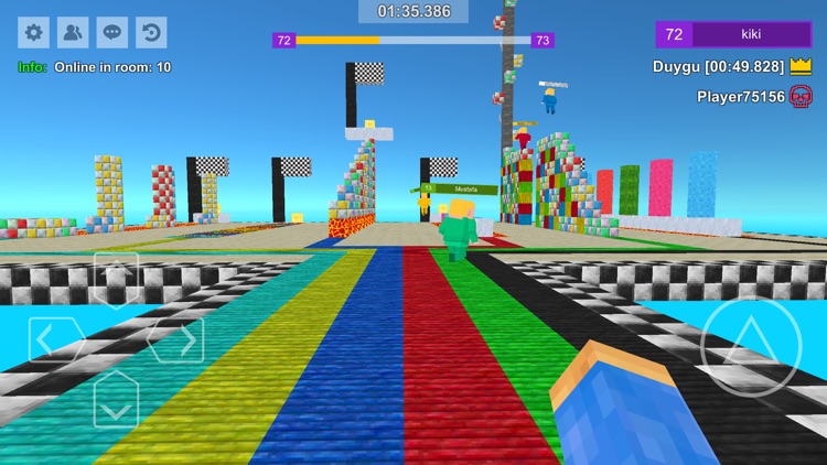 Parkour Craft:Online PvP Games screenshot-3