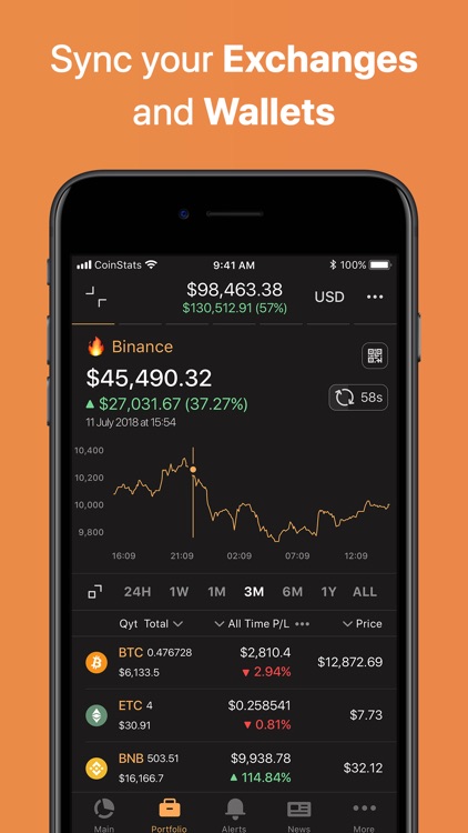 Coin Stats - Crypto Portfolio screenshot-3