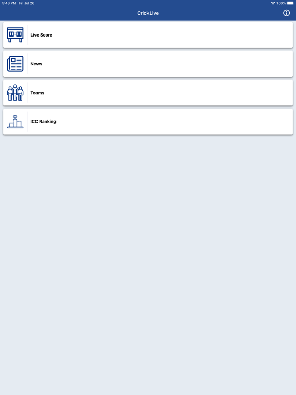 Screenshot #5 pour CrickLive - Live Cricket Score