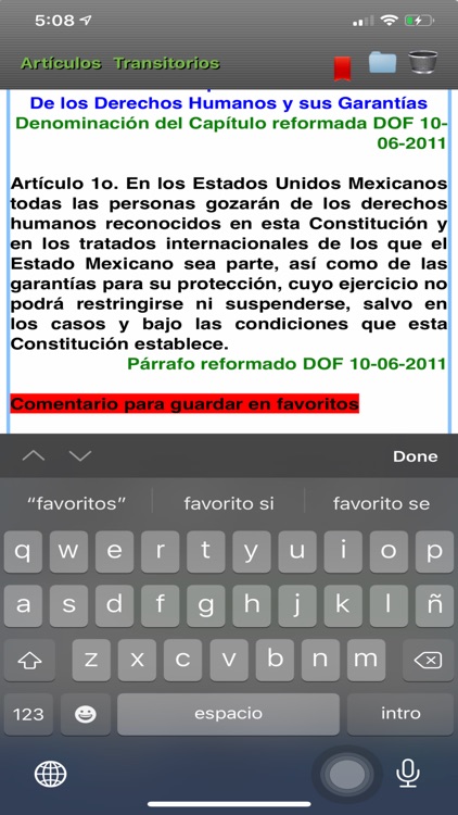 Constitución Política México screenshot-7