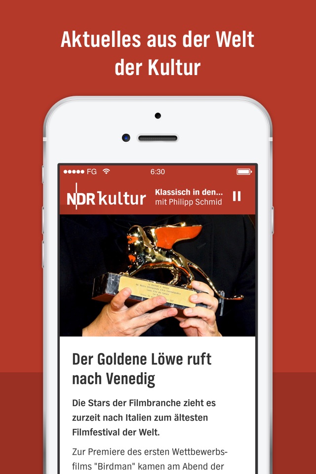 NDR Kultur Radio screenshot 3