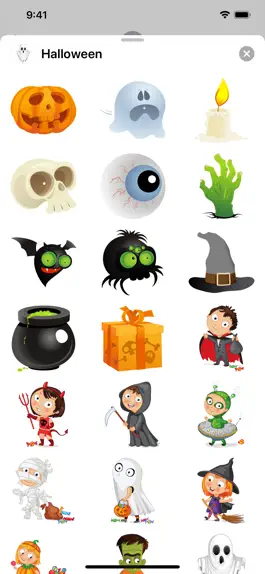 Game screenshot Halloween Stickers - Boo mod apk