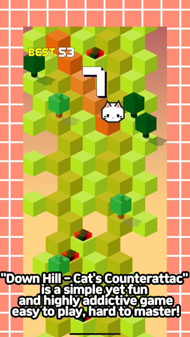 Down Hill - Cat's Counterattac screenshot 2
