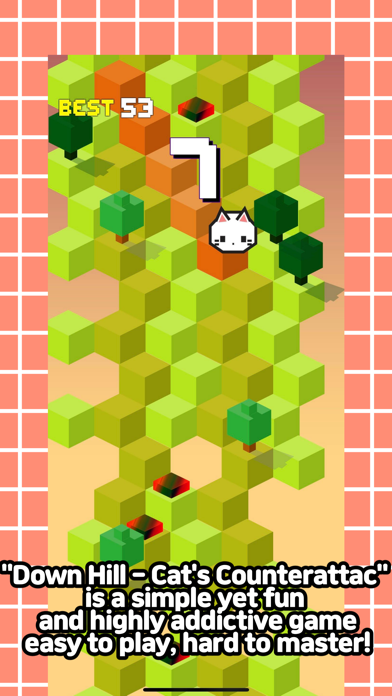 Screenshot #2 pour Down Hill - Cat's Counterattac