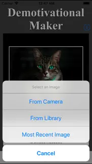 demotivational maker iphone screenshot 2