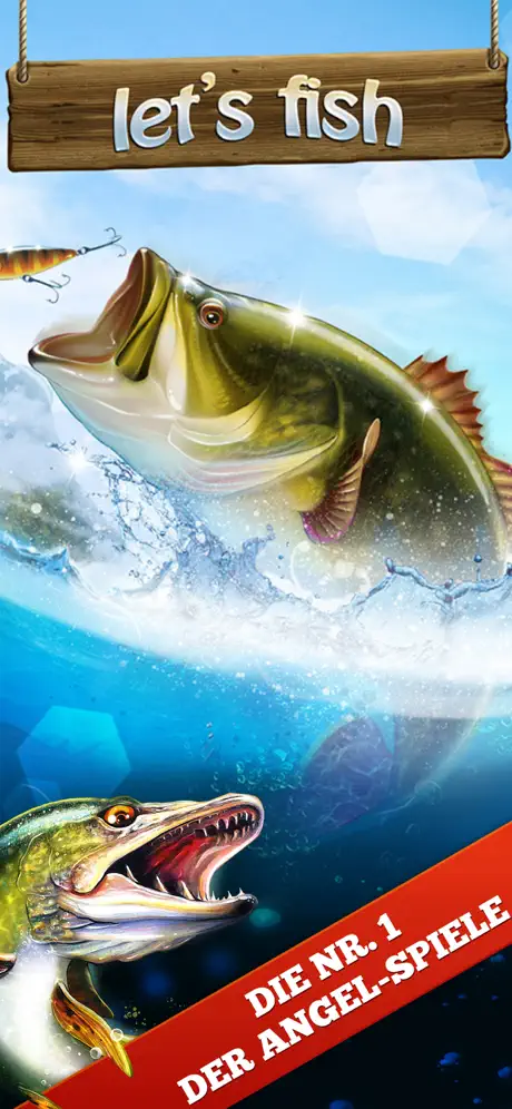 Let's Fish: Echtes Angelspiele