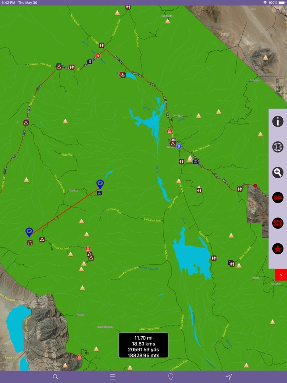 Screenshot #5 pour Death Valley National Park GPS