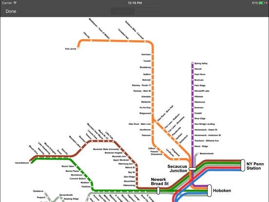 Screenshot #5 pour onTime : NJT, Light Rail, Bus