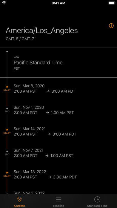 Daylight Saving Time iPhone screenshot 5 - Utilities app
