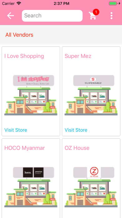 I Love Shopping Myanmar Screenshot