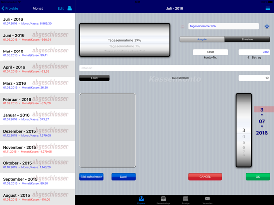 Screenshot #4 pour Kassenbuch-PRO