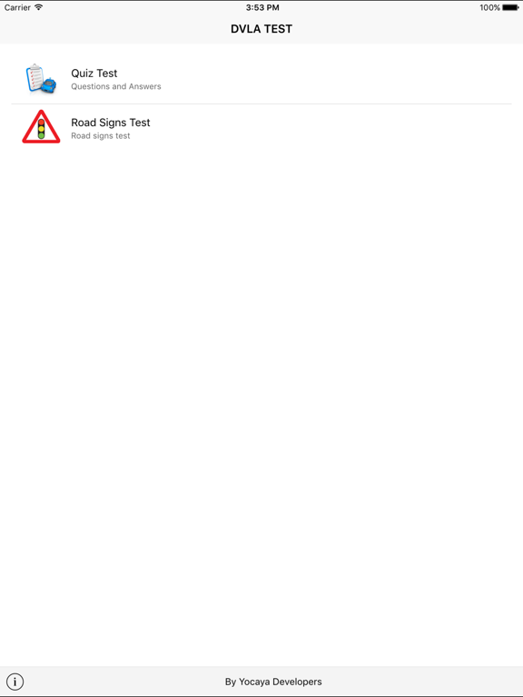 Ghana DVLA Driving Test iPad screenshot