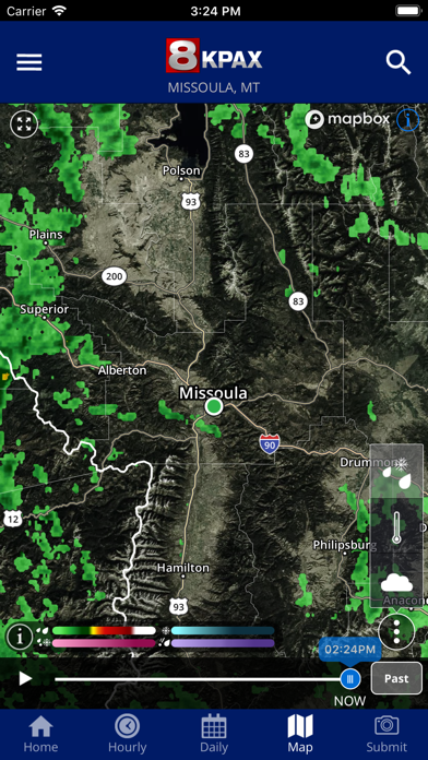 KPAX STORMTracker Weather Screenshot