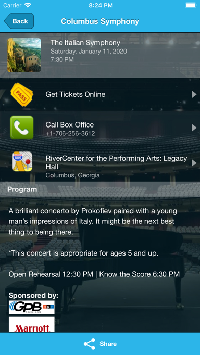 Columbus Symphony (GA) screenshot 3