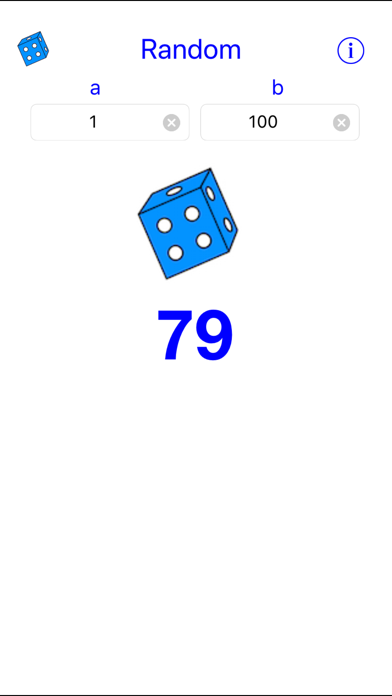 Pick Random Numbers Screenshot
