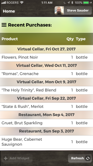 Virtual Cellar Screenshot