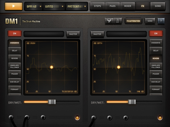 DM1 - The Drum Machine iPad app afbeelding 4