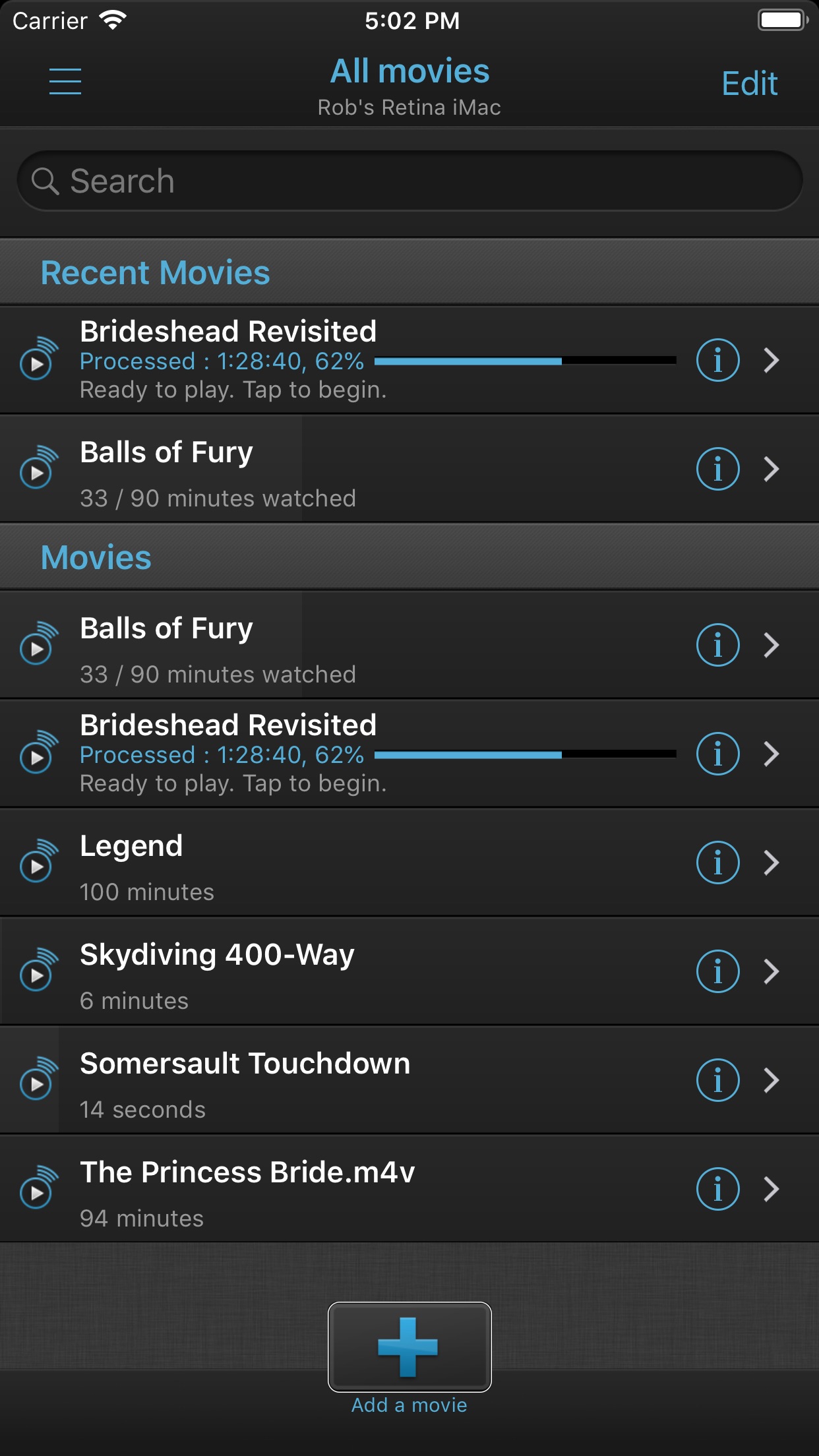 Screenshot 1 of VLC Streamer Pro
