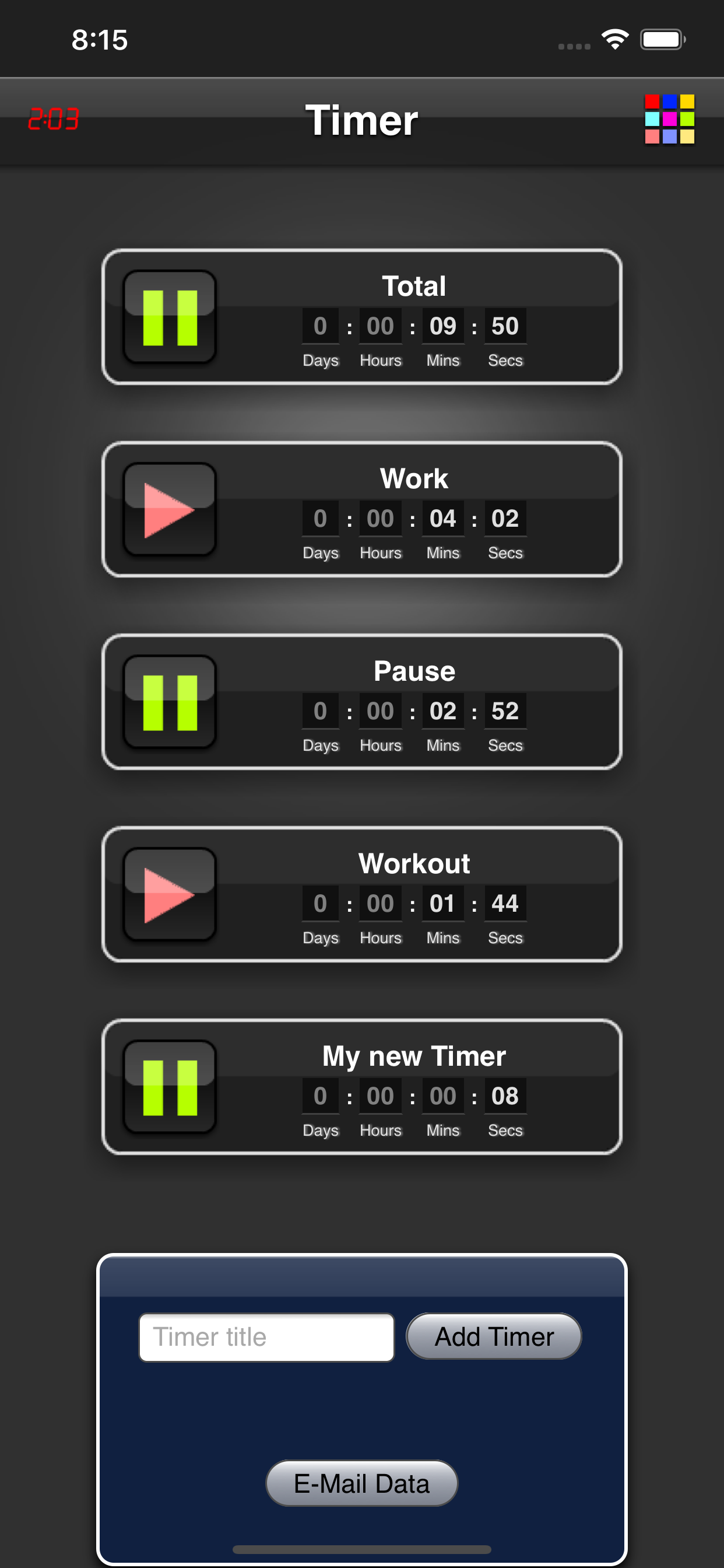Timer App screenshot 4