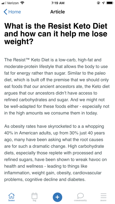 Resist - Keto low carb dietのおすすめ画像9
