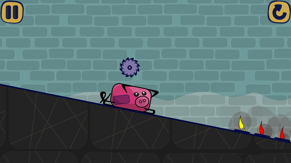 #1. Run Pig Run!! (iOS) 由: Ianis Plumit