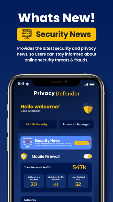 Screenshot #3 pour Privacy Defender - Security