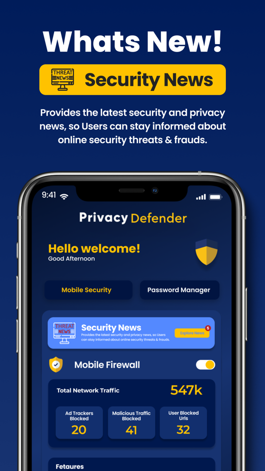 #3. Privacy Defender - Security (iOS) Podle: Pligence Inc.