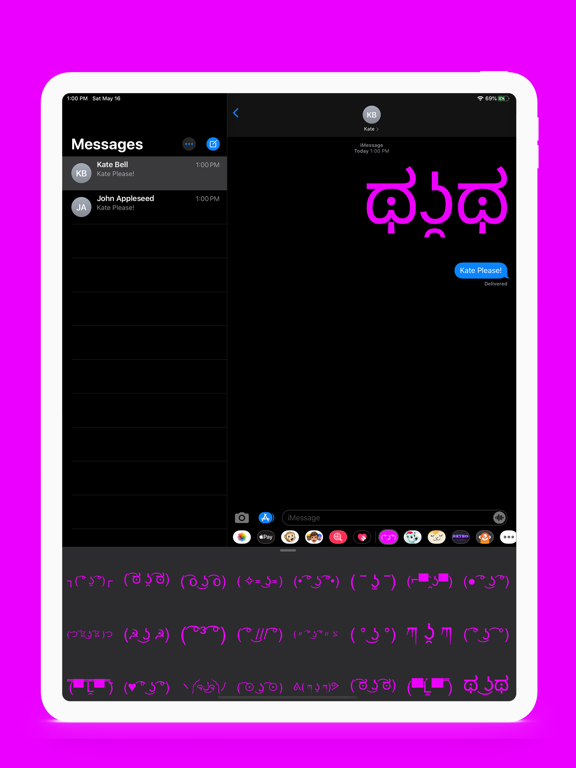 Screenshot #4 pour Lenny Face Stickers Pack