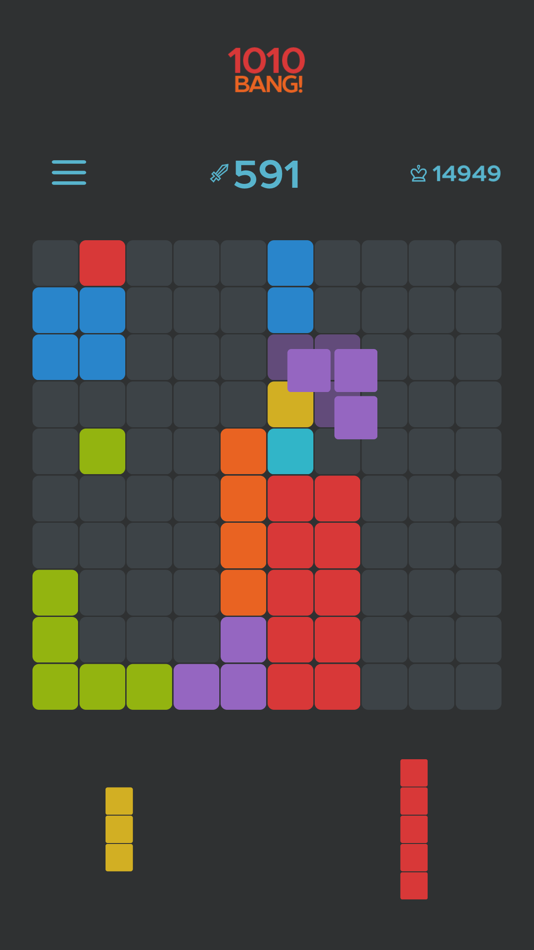 #4. 1010 Bang! (iOS) 由: Abyrvalg Software