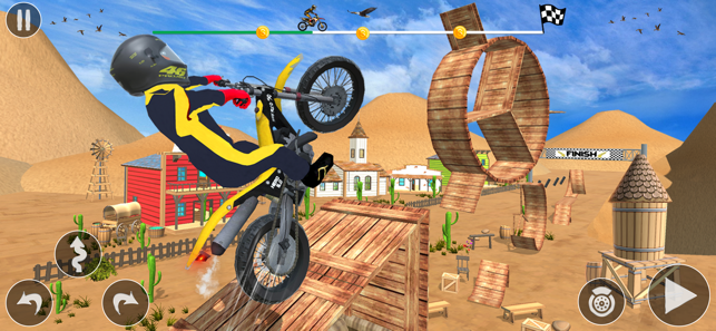 Tricky Stunt Bike Game(圖1)-速報App