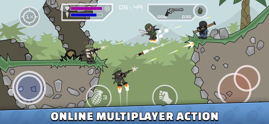 Mini Militia - War.io screenshot