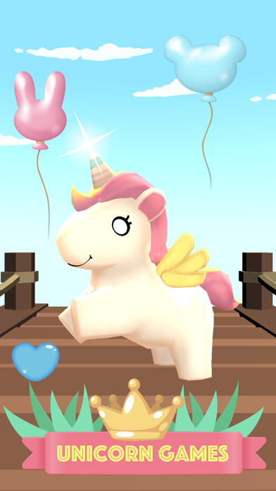 Screenshot #1 pour Unicorn games for girls