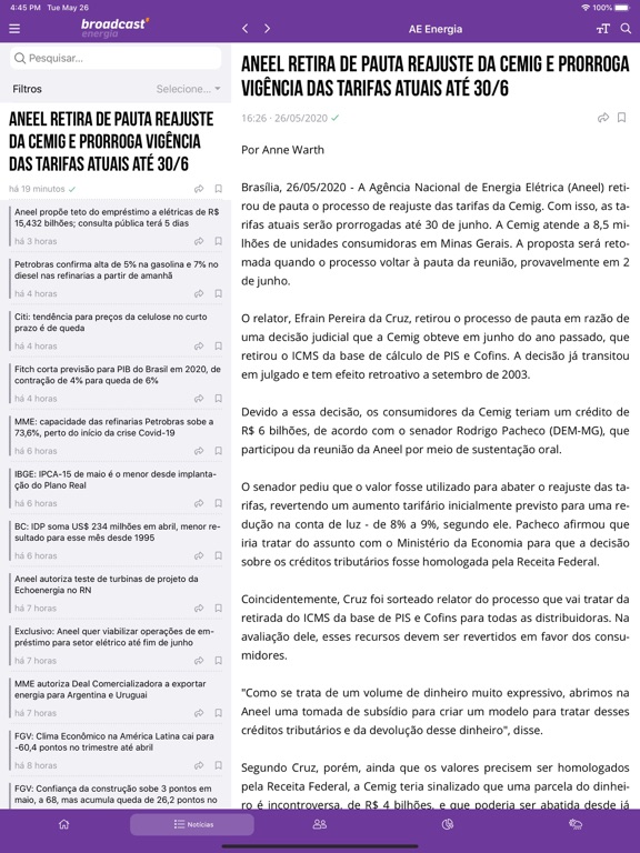 Screenshot #5 pour Broadcast Energia
