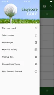 How to cancel & delete easyscore golf scorecard 4