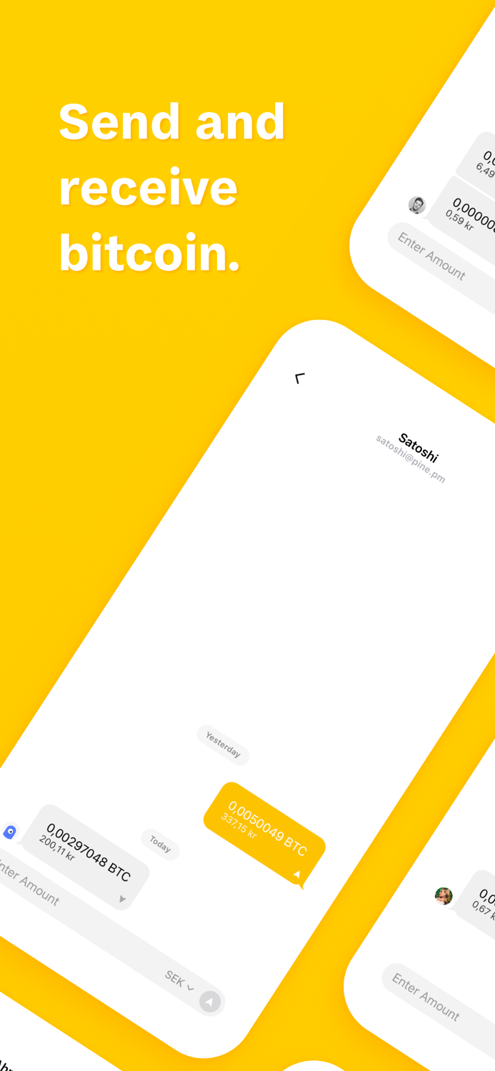 Pine – Bitcoin Wallet